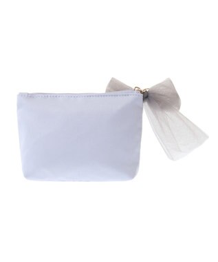 Maison de FLEUR EC限定ラインストーンポーチ Grayish Blue