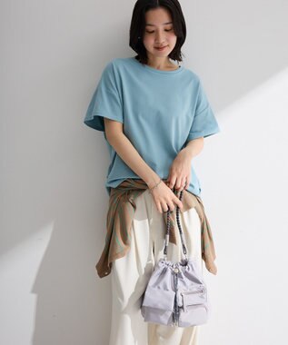 Green Parks 超冷感コクーンカットプルオーバー Blue