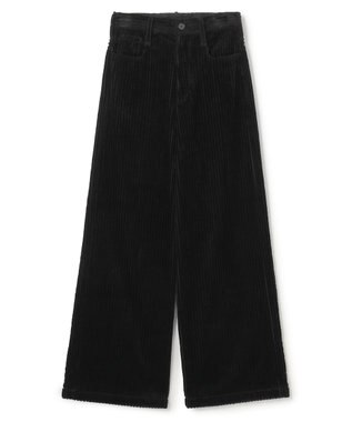 uncrave コーデュロイ ワイドパンツ ブラック