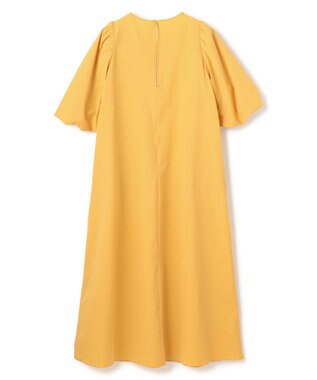 UNFILO FINE MOVE ボリュームスリーブ ワンピース マリーゴールド