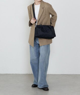russet ナイロン三層2WAYミニトートバッグ(CE-1580) Black/Navy