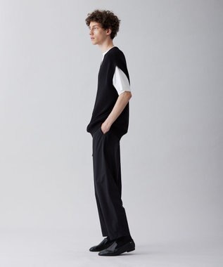 UNFILO MENS イージーケア ニットベスト [23年春夏商品] ブラック