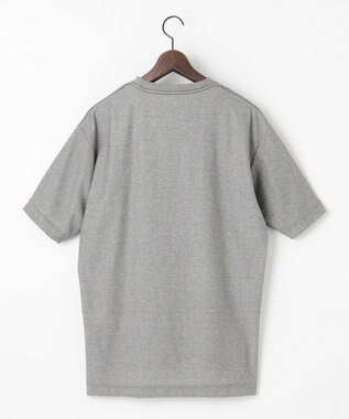 JOSEPH ABBOUD MOUNTAIN 【SPACE／UNISEX】オーガニックコットンスラブプレーティング天竺 Tシャツ ライトグレー系