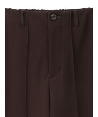 earth music&ecology センターシームパンツ Chocolat