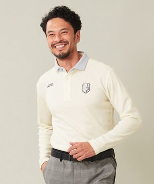 MEN】【吸湿発熱】グランサーモカノコ ポロシャツ / 23区GOLF