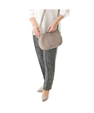 IBIZA ボンダード　ショルダーバッグ ピンクベージュ