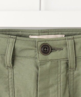 自由区 【XSサイズ~/洗える】GUNG HO（ガンホー） ベイカーパンツ カーキ系