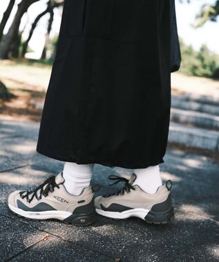 SHARE PARK LADIES 【撥水・UVカット・ストレッチ・軽量 】ナイロンカーゴスカート（S・Mサイズ） ブラック系