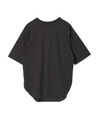 Green Parks 汗じみ防止５分袖チュニック Off White