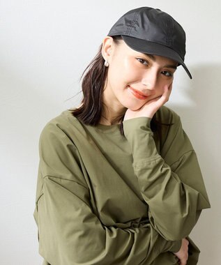 OP／FILA 【Ocean Pacific】撥水ナイロンキャップ ブラック