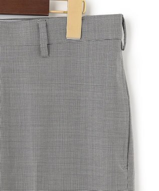 J.PRESS MEN 【J.PRESS MOVING】REDA ACTIVEマイクロハウンドトゥース スラックス ブラック系8