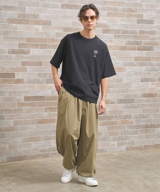 J.PRESS YORK STREET 【UNISEX】【NAO YOSHIHARAコラボ】MAIKO グラフィック Tシャツ ブラック系