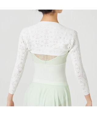 Chacott 【ノーソーイングニット】ノーソーイング7分袖アームカバー オフホワイト