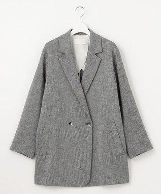 【洗える】ライトネップツイルジャケット コート