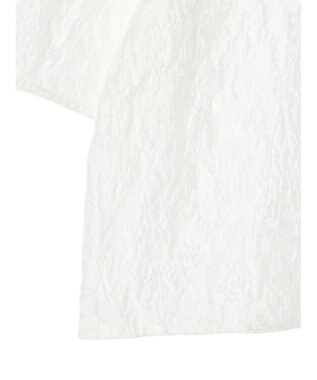 Green Parks AnriettMusee ショート丈ジャガードトップス Off White