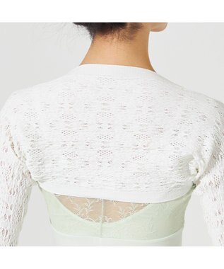 Chacott 【ノーソーイングニット】ノーソーイング7分袖アームカバー オフホワイト