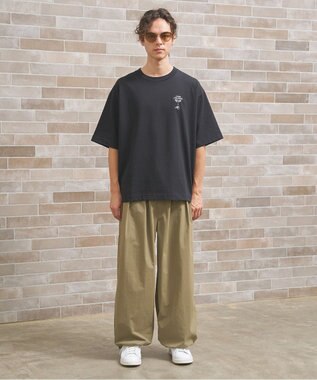 J.PRESS YORK STREET 【UNISEX】【NAO YOSHIHARAコラボ】MAIKO グラフィック Tシャツ ブラック系