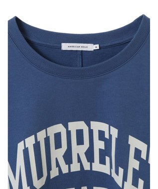 AMERICAN HOLIC ドルマンミニ裏毛プルオーバー① Blue