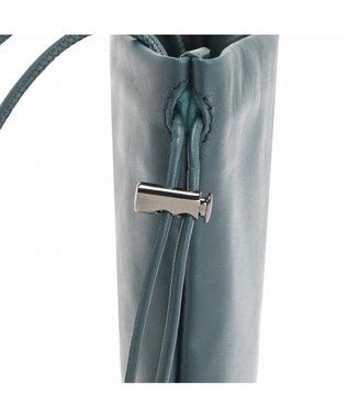 ACE BAGS & LUGGAGE ultma TOKYO アイオ 巾着 ショルダーバッグ 11981 本革 サコッシュ グリーン