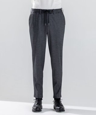 JOSEPH HOMME 新素材【ストレッチ/セットアップ対応】シルキーウールジャージー    ドロスト付テーパードパンツ / PEGG CONVERTIBLE ライトグレー系