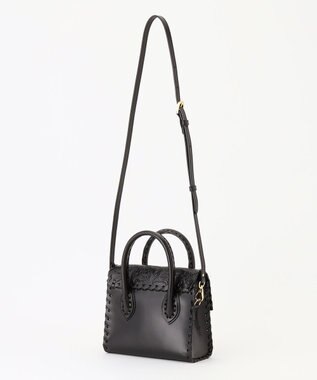GRACE CONTINENTAL Mini RS Handbag ブラック