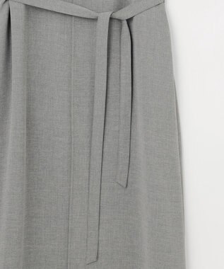 J.PRESS LADIES 【セットアップ対応】MELANGE ライトツイル ワンピース ライトグレー系
