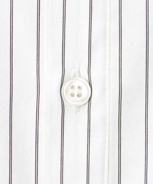 23区 【GOLD LABEL】コットンニドム 2WAYボウタイ ブラウス オフストライプ