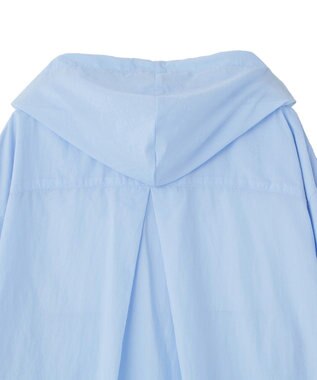 AMERICAN HOLIC ナイロンフーディーシャツ Sax