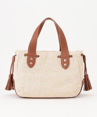 LA BAGAGERIE サイドタッセルサマートート　Sサイズ アイボリー