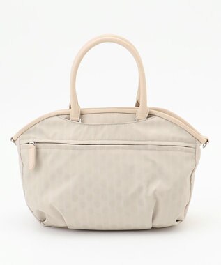 Y'SACCS Polka Dots　パイピングポケット2WAYミニトート アイボリー