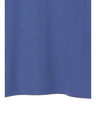 Green Parks カットリブタートルネックプルオーバー Purple