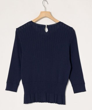 ONWARD Reuse Park 【組曲】ニット春夏 ネイビー