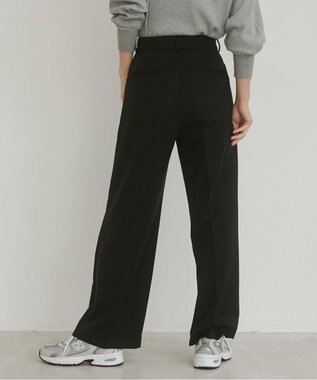 WEGO 【ANGIE VINTAGE/SMLサイズ展開】２タックワイドスラックス ブラック