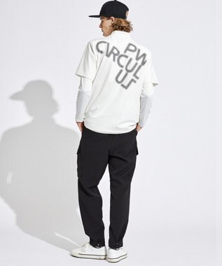 PW CIRCULUS 【MEN】ワイド カーゴパンツ ブラック系