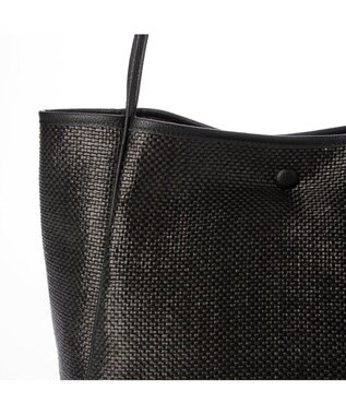 UNBILLION カシュカシュ cachecache / 雑材風通しハンドルトート ブラック