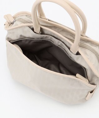 Y'SACCS Polka Dots　パイピングポケット2WAYミニトート アイボリー