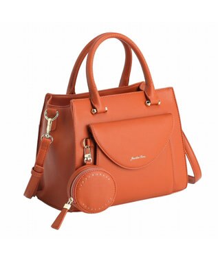 ACE BAGS & LUGGAGE Jewelna Rose ヴィクシー ハンドバッグ 16232 ジュエルナローズ オレンジブラウン