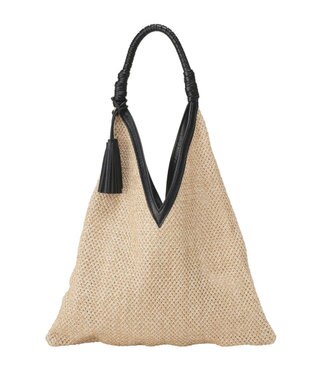 AMERICAN HOLIC トライアングルサマーバッグ Beige