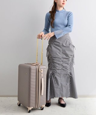 ACE BAGS & LUGGAGE 【雑誌掲載】 HaNT×Jewelna Rose コラボ スーツケース Mサイズ 06822 ハント ジュエルナローズ モカカプチーノ