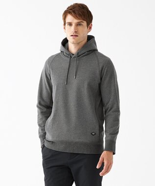 JOSEPH ABBOUD MOUNTAIN 【UNISEX】OG裏毛パイルエンブロイダリー パーカー グレー系