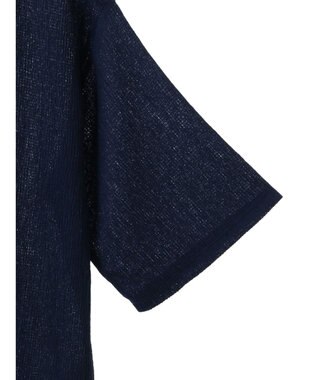 Green Parks BEST PRICE 表面カット衿付シャツ Blue