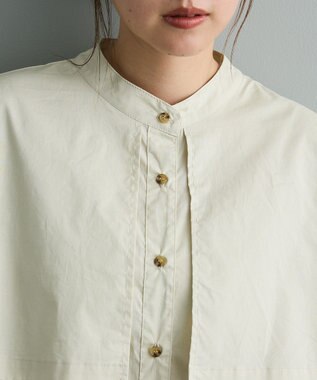 CRAFT STANDARD BOUTIQUE ヨークデザインシャツ Light Beige