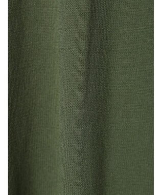 CRAFT STANDARD BOUTIQUE ＵＶカット接触冷感半袖ニットチュニック Khaki