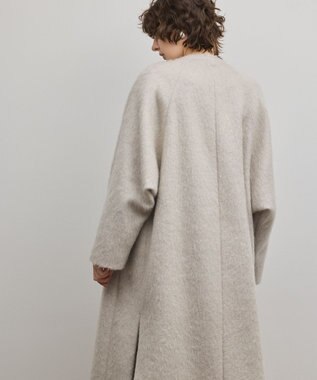 GRACE CONTINENTAL シャギードルマンコート グレー