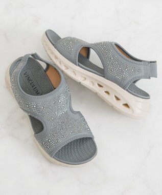 Bridget Birkin 【VINCULUM】フレックスソールビジューサンダル