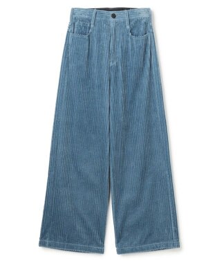 uncrave コーデュロイ ワイドパンツ サックス
