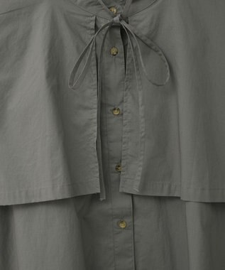 CRAFT STANDARD BOUTIQUE ヨークデザインシャツ Dark Gray