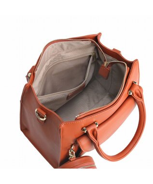 ACE BAGS & LUGGAGE Jewelna Rose ヴィクシー ハンドバッグ 16232 ジュエルナローズ オレンジブラウン