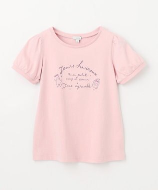 ANY KIDS セーラーカラー Tシャツ ピンク