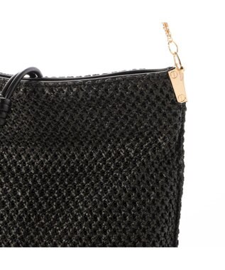 UNBILLION カシュカシュ cachecache / 口前ストラップポリプロピレンショルダー ブラック